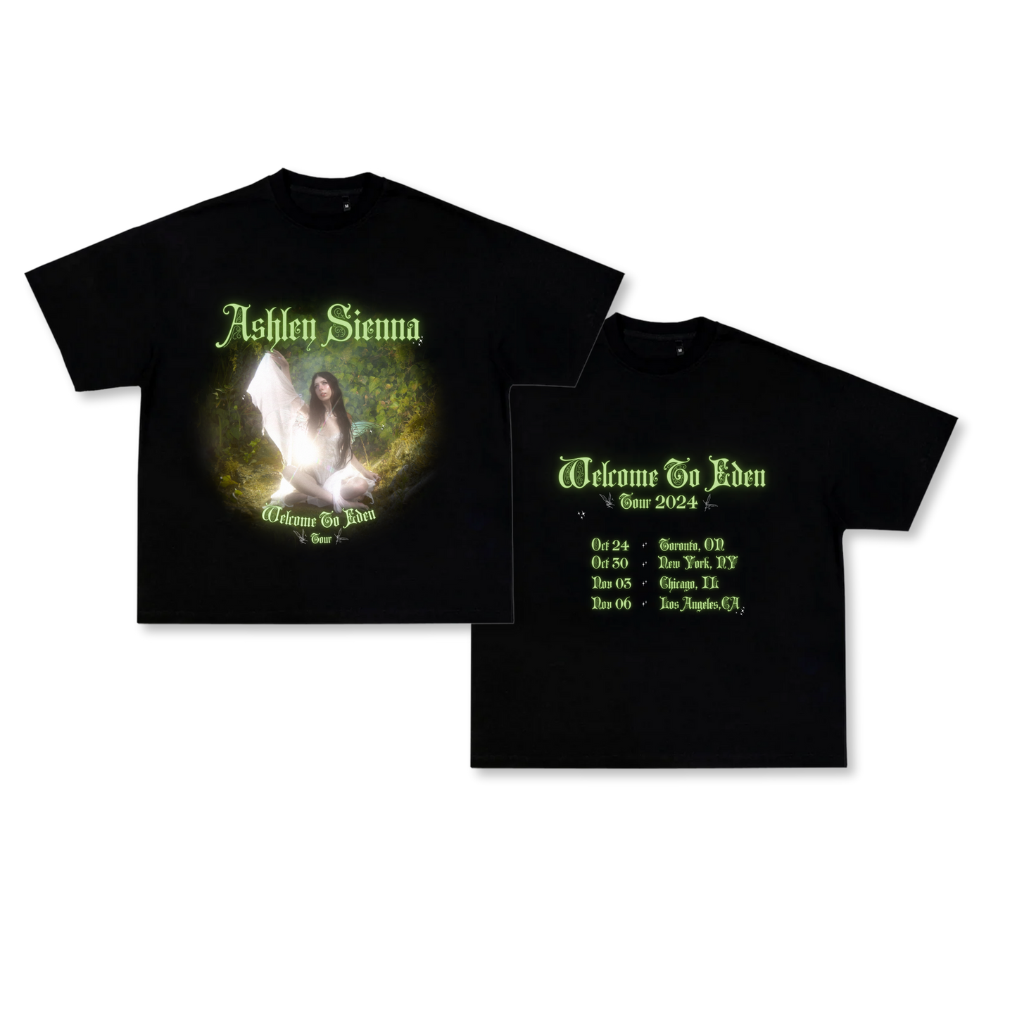 "welcome to eden" tour tee